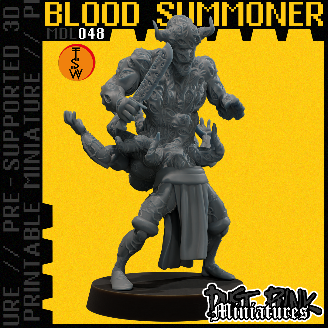 MDL048 BLOOD SUMMONER [PRE-SUPPORTED]